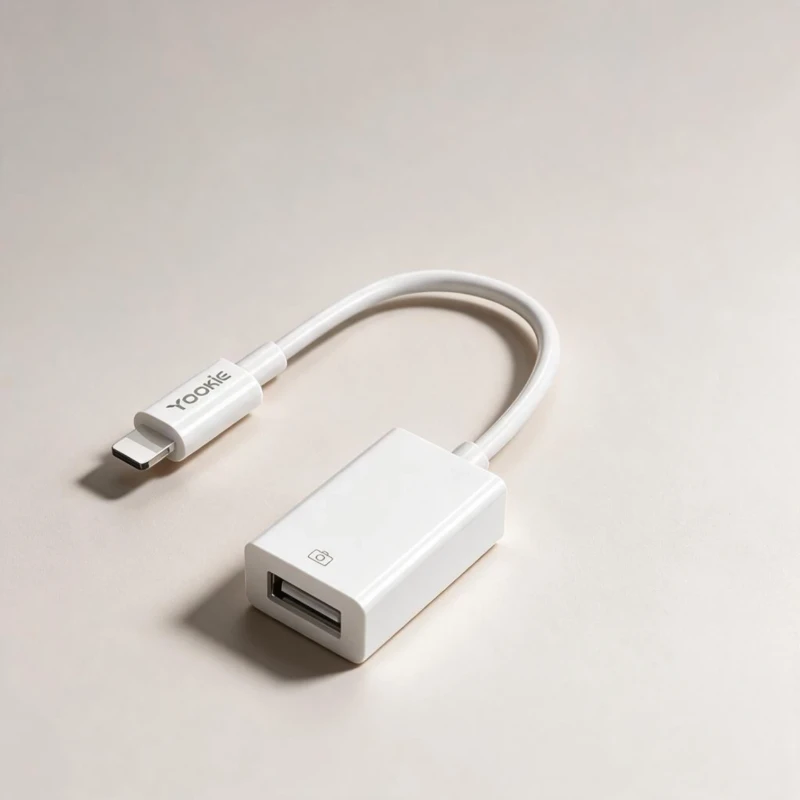 تحويلة OTG من لايتنينج إلى USB من Yookie – كود YA11