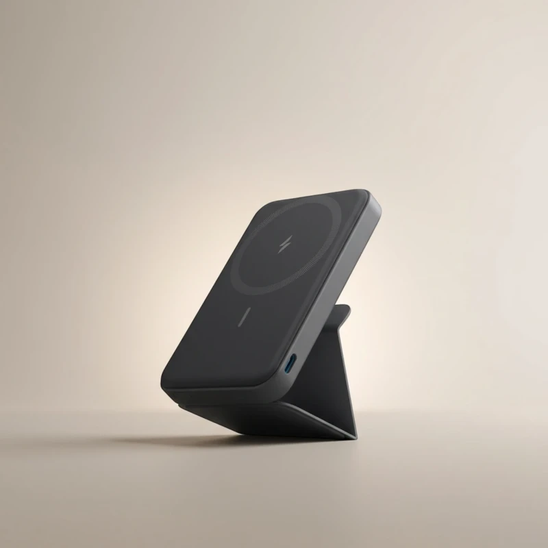 باور بانك مغناطيسي Anker 622 MagGo بحامل مدمج وتصميم نحيف