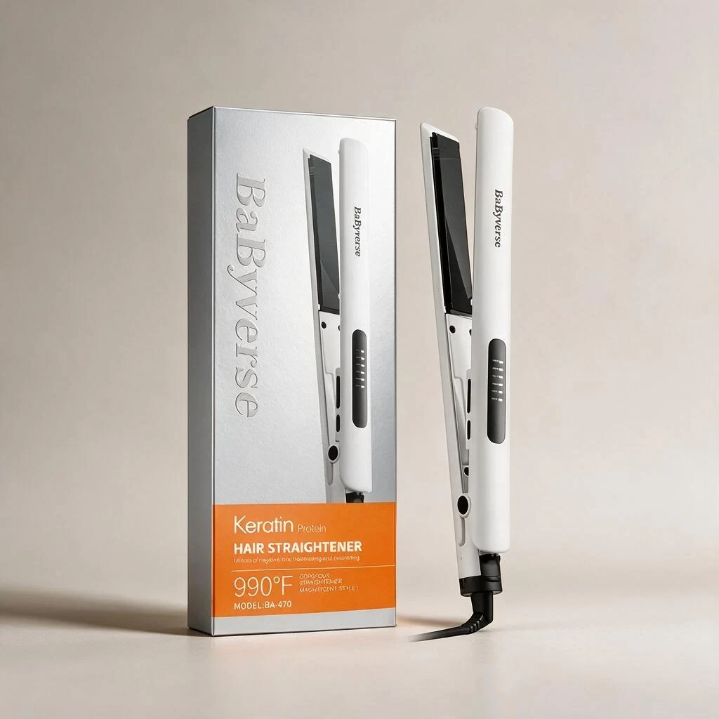 مملس شعر BaByverse BA-470 بتحكم رقمي