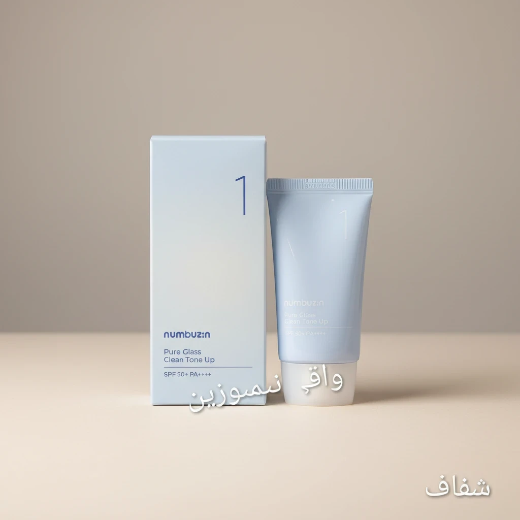 واقي شمس نمبرزن بيور جلاس تون أب – Numbuzin No.1 Pure Glass Clean Tone Up SPF50+ PA