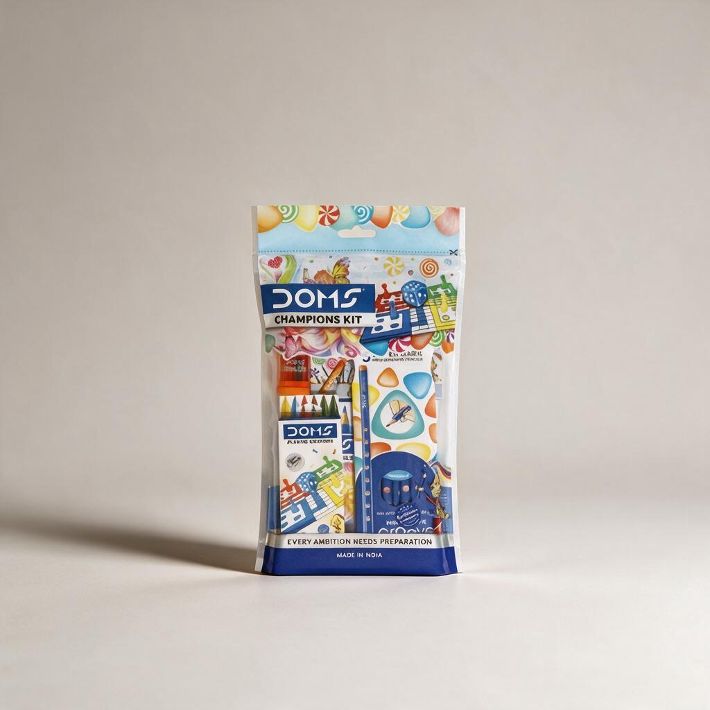 طقم قرطاسية DOMS Champions Kit للرسم والكتابة
