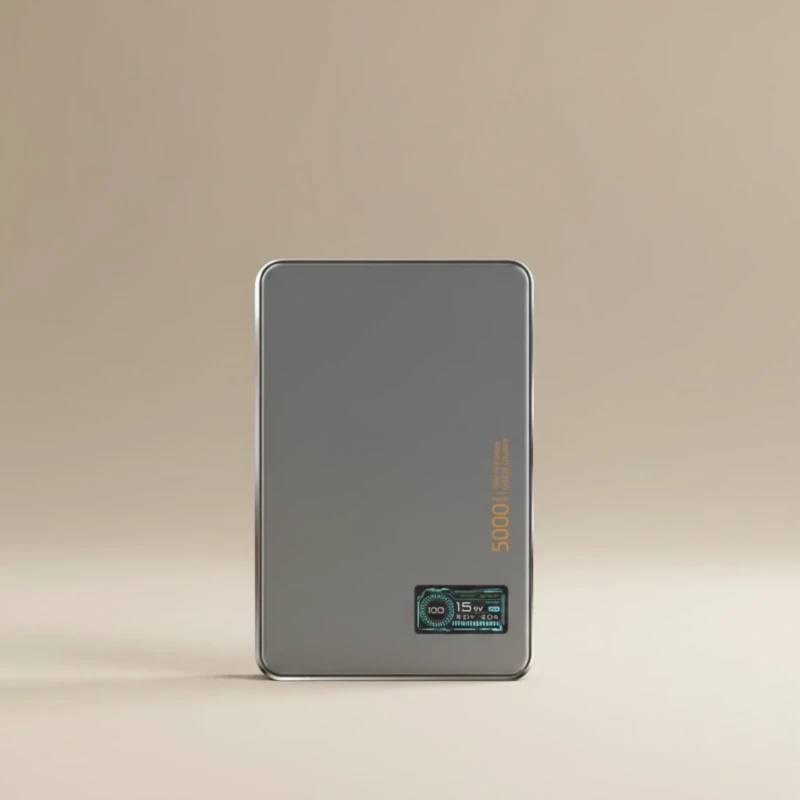 باور بانك مغناطيسي LITO LP07 سعة 5000mAh وشحن لاسلكي 15W