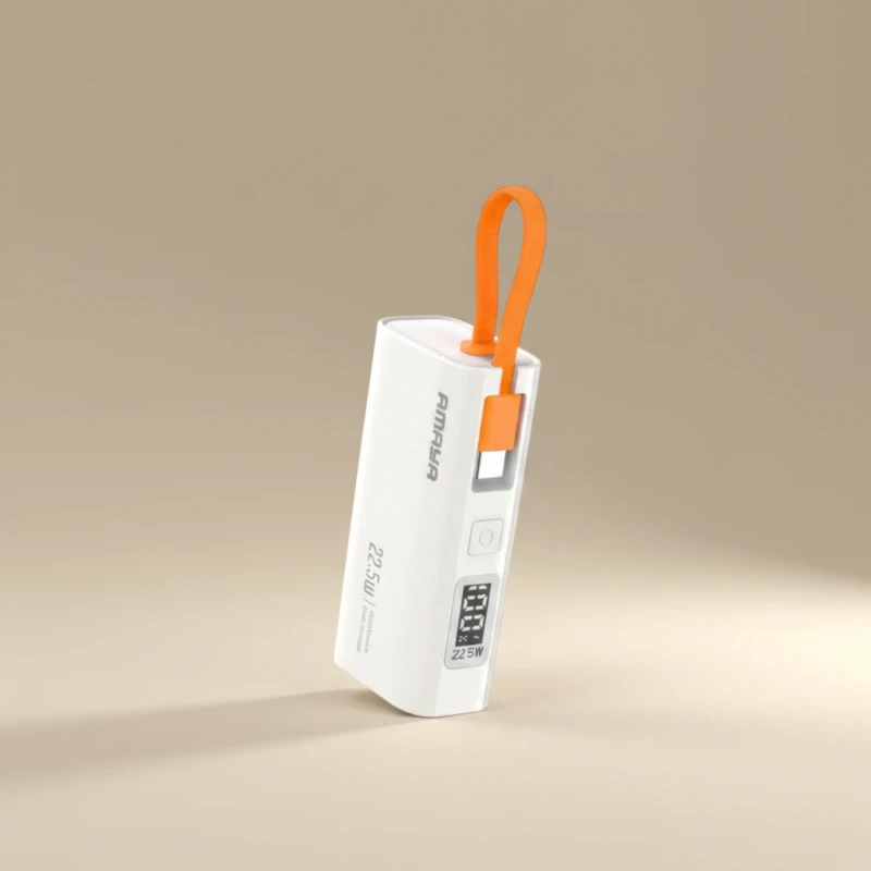باور بانك Amaya APB-FD39 مدمج بسعة 5000mAh وشحن سريع بقدرة 22.5W