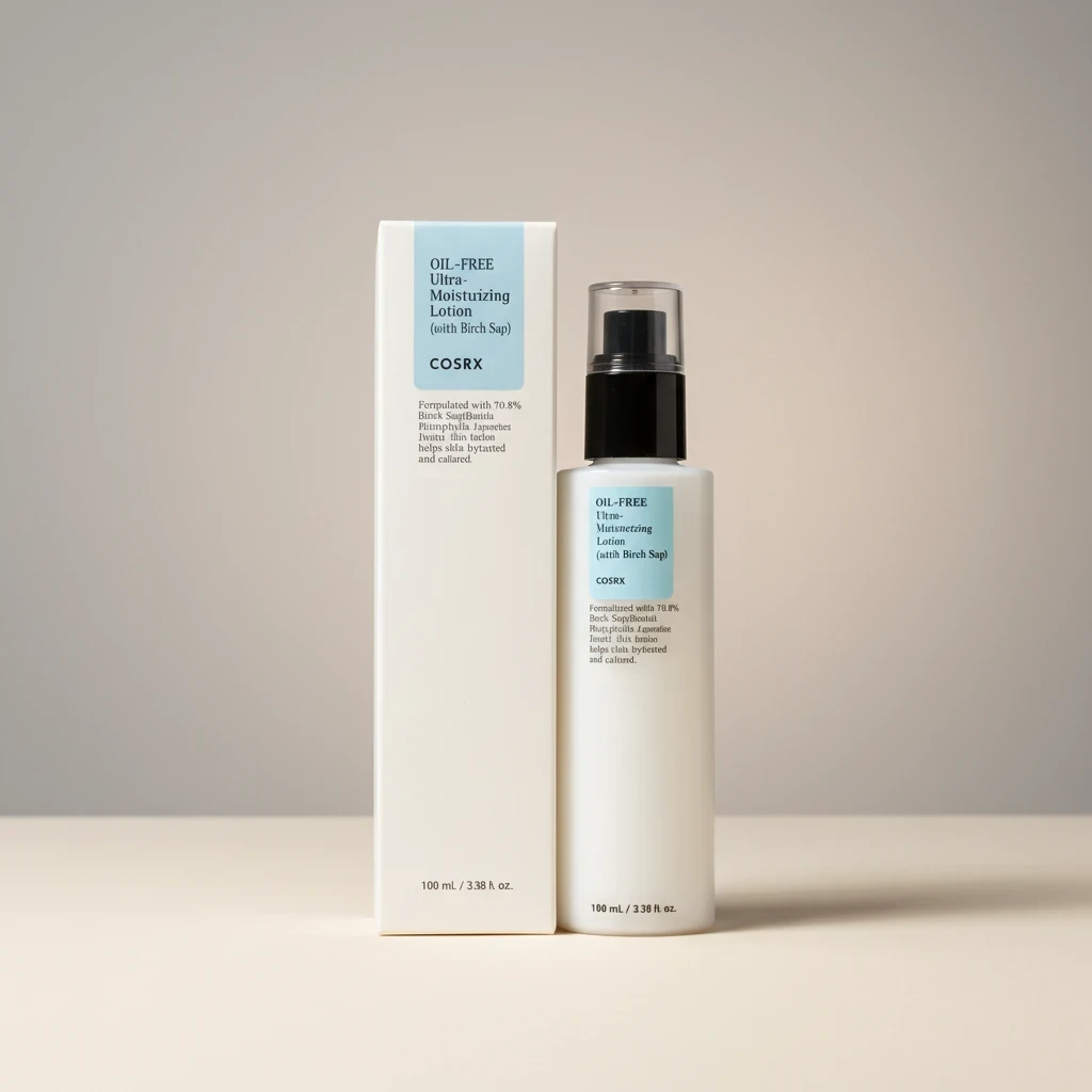 لوشن الترطيب الخفيف الخالي من الزيوت من كوسركس – COSRX Oil-Free Ultra-Moisturizing Lotion (with Birch Sap)