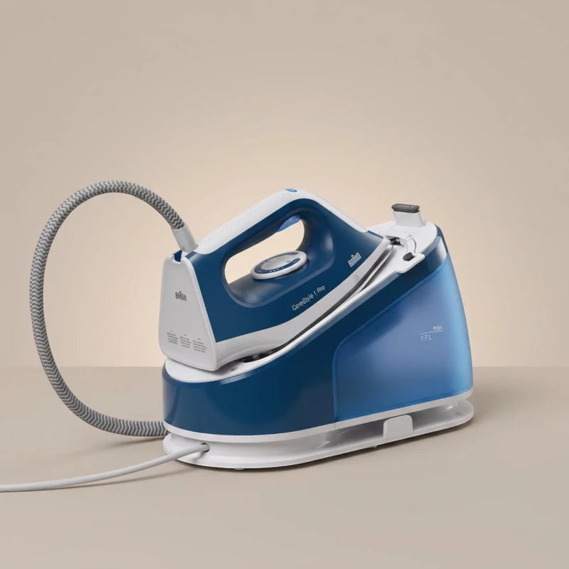 مكواة بخار مع مولد بخار براون CareStyle 1 IS1512BL بقدرة 2200 واط وخزان 1.7 لتر