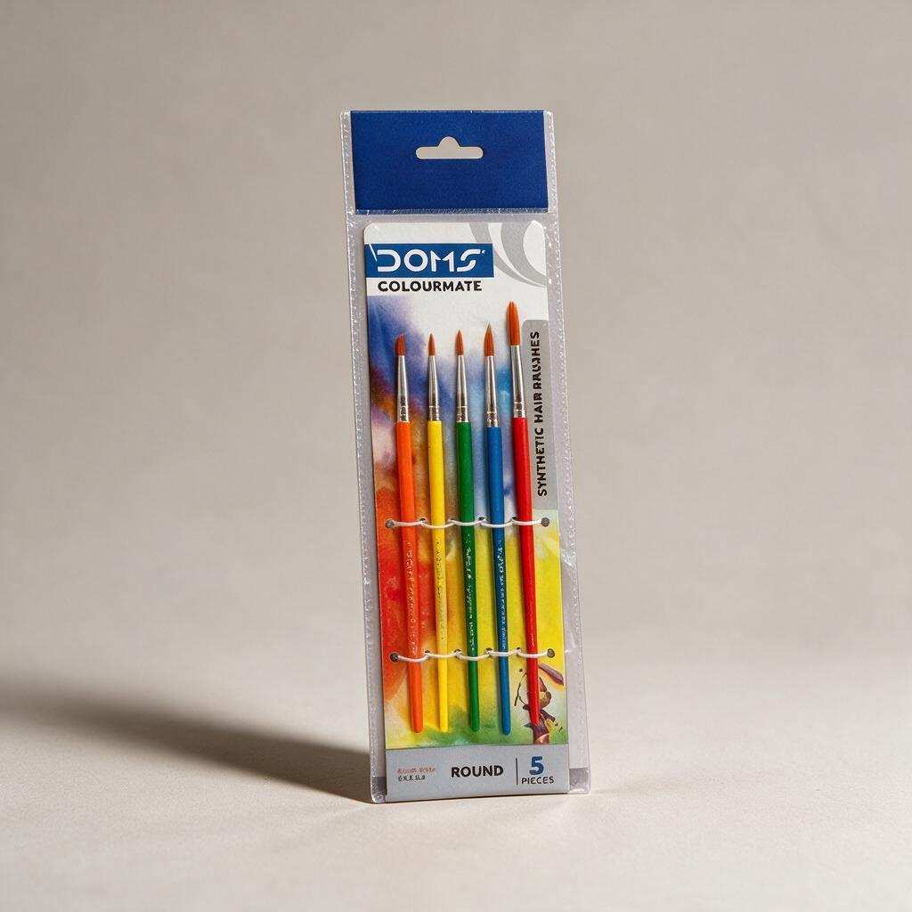 طقم فرش رسم DOMS Colourmate دائرية – 5 قطع
