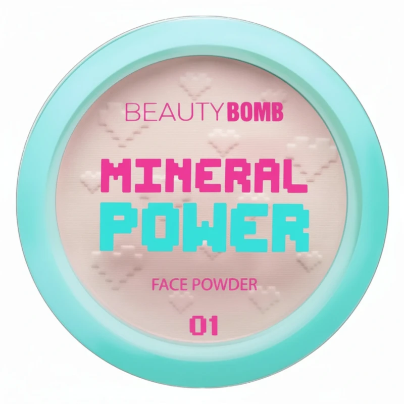 بودرة وجه Beauty Bomb MINERAL POWER FACE POWDER - 01