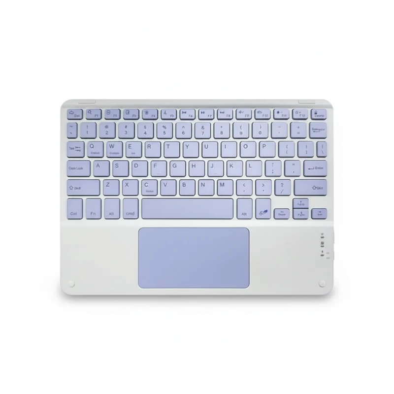 كيبورد بلوتوث مع Touchpad – مفاتيح مربعة و3 أنظمة