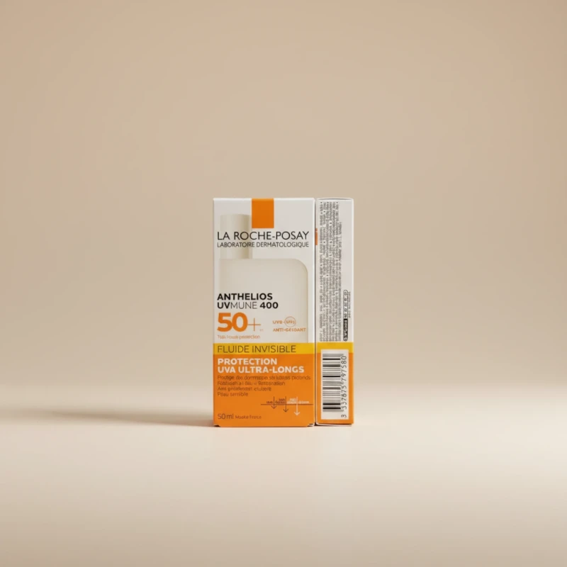 واقي شمس Anthelios UVMune 400 Invisible Fluid SPF50+ من لاروش بوزيه - 50 مل