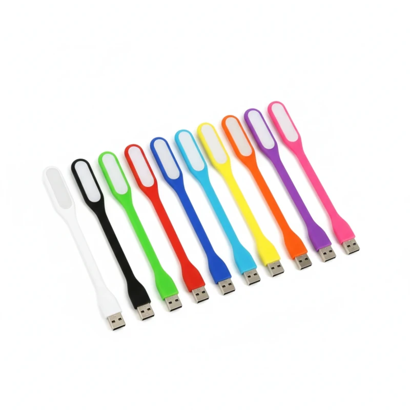 مصباح LED مرن USB – إضاءة محمولة للابتوب والباور بانك