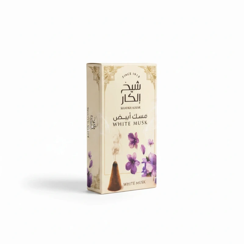بخور هرمي شيخ الكار – مسك أبيض
