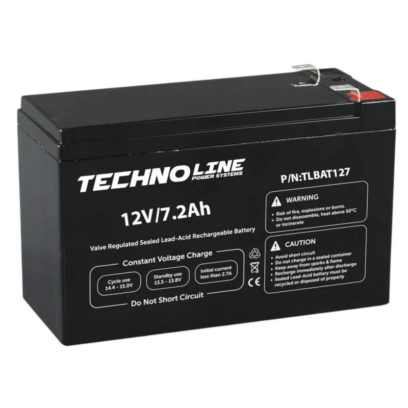 بطارية UPS Technoline TLBAT127 – سعة 7.2 أمبير ساعة