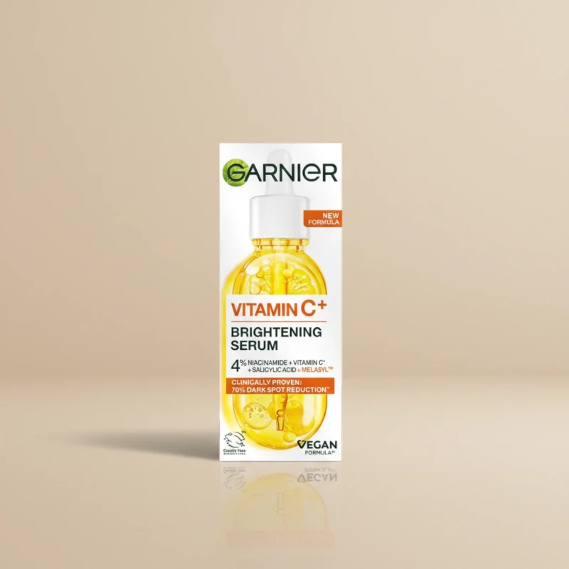 سيروم غارنييه Vitamin C مع 4% نياسيناميد وفيتامين C وميلسيل - 30 مل