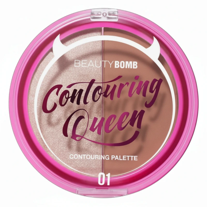 باليت كونتور Beauty Bomb CONTOURING QUEEN PALETTE - 01