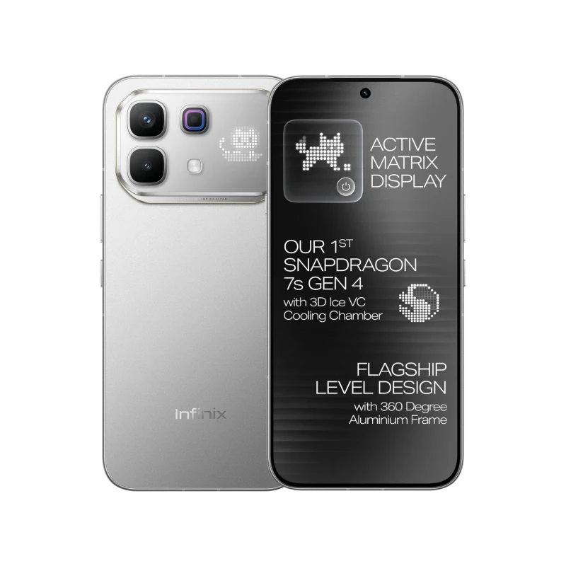 Infinix Note 60 Pro r12-256G -Silver