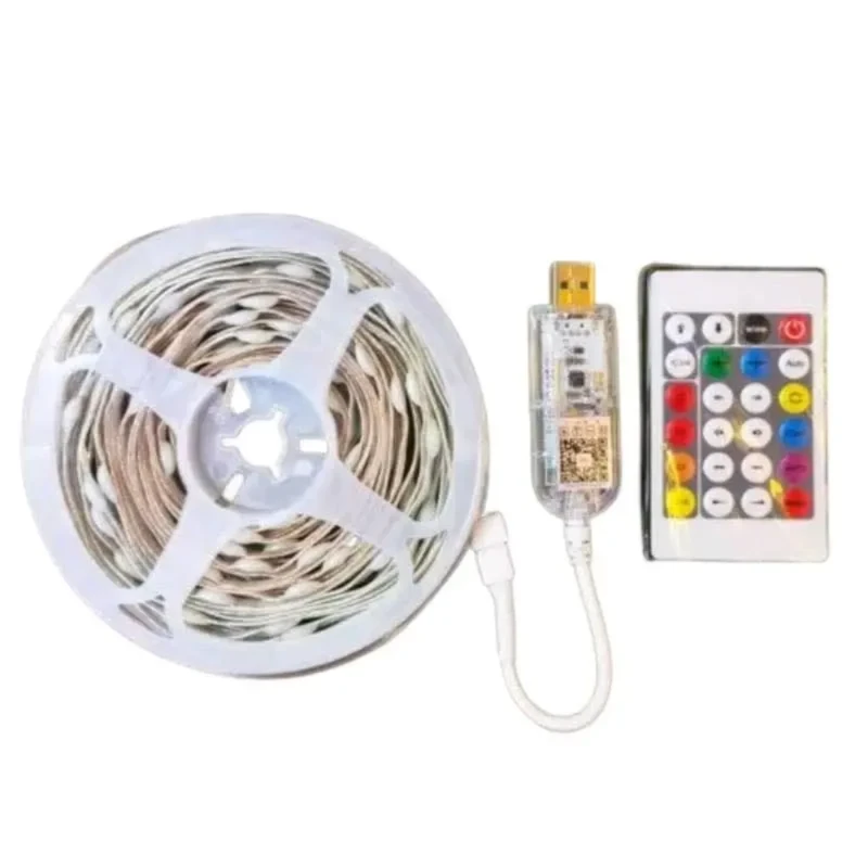 شريط LED RGB بطول 5 متر – ريموت وتحكم بالتطبيق
