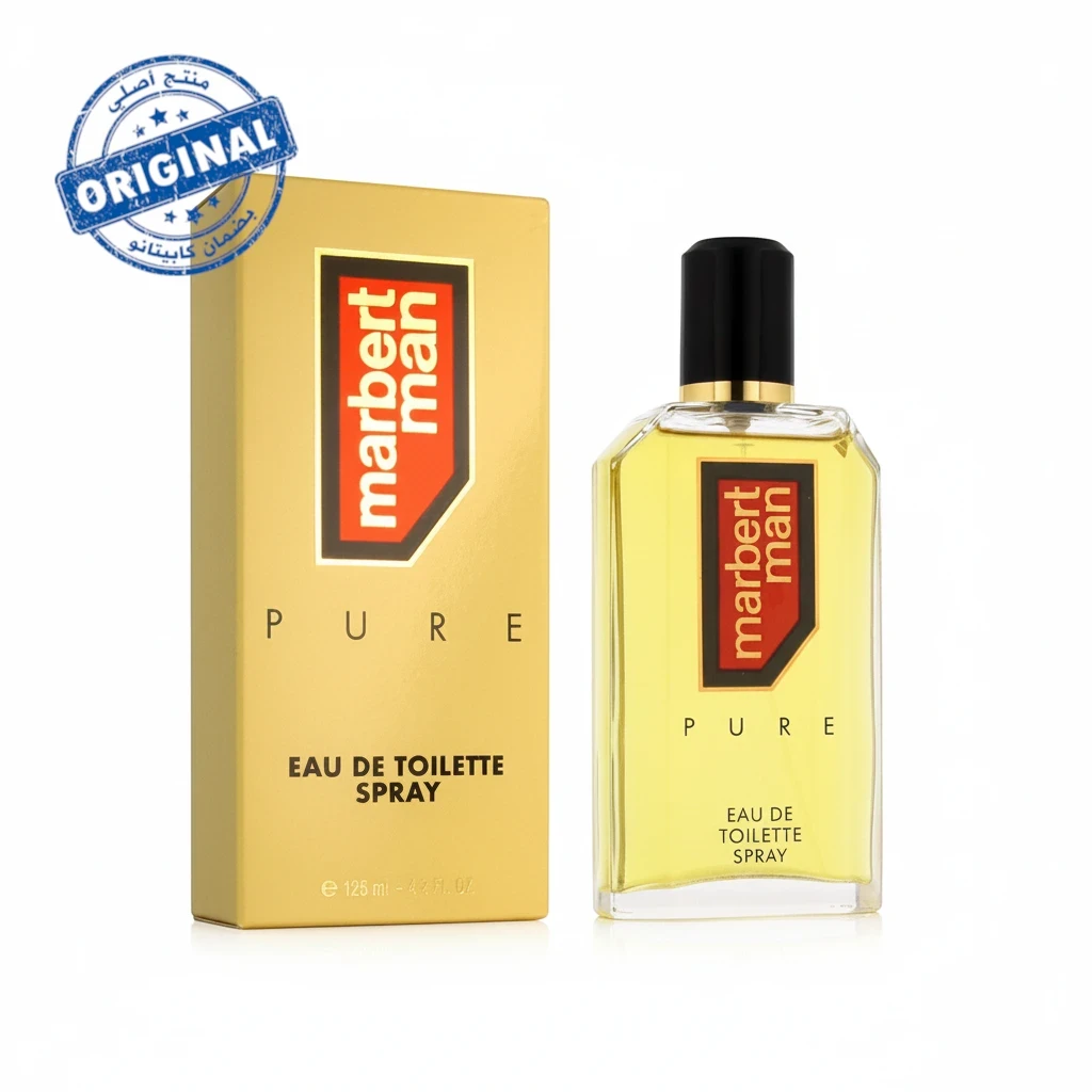 عطر Marbert Man Pure أو دو تواليت سعة 125 مل