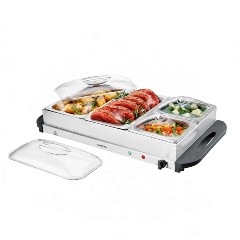 سخان بوفيه Silvercrest SBW 300 A2 – أربعة أوعية ستانلس