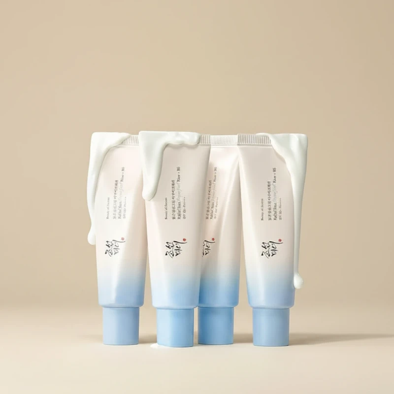 مجموعة 4 واقيات شمس Beauty of Joseon Relief Sun Aqua-Fresh Rice + B5