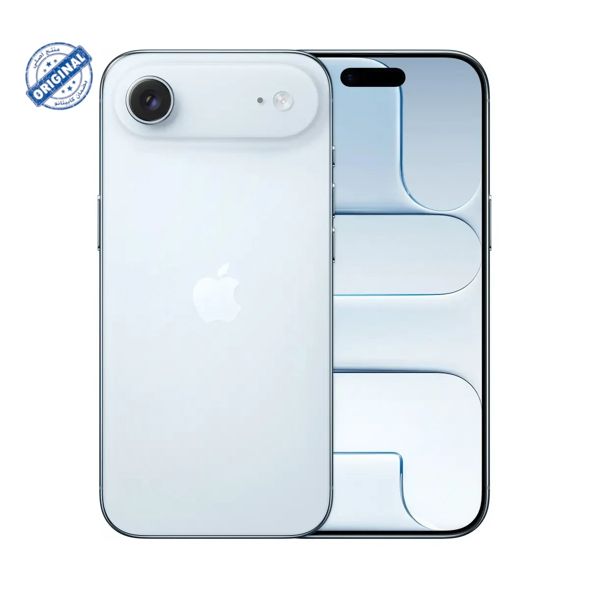 هاتف iPhone Air eSIM من Apple – سعة 512GB وهيكل تيتانيوم نحيف ازرق قاتح