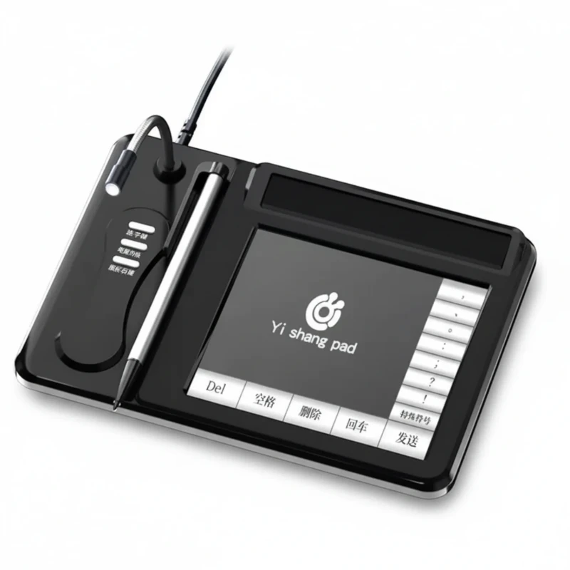 لوح كتابة Yi Shang Pad مع قلم ومايك – تحويل خط وصوت إلى نص