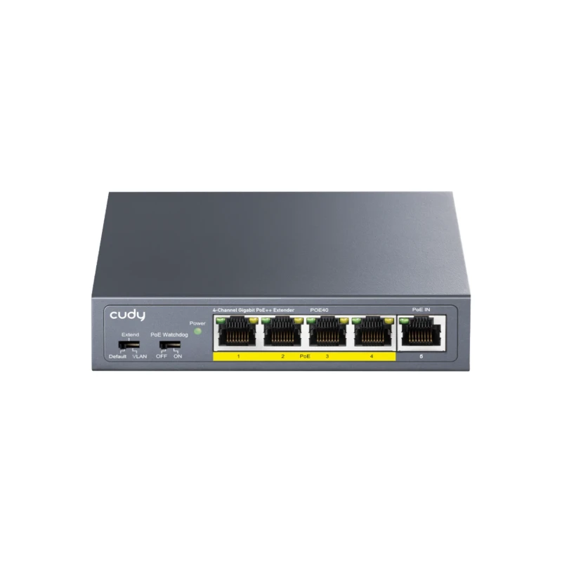 موسع PoE Cudy POE40 – 4 مخارج Gigabit