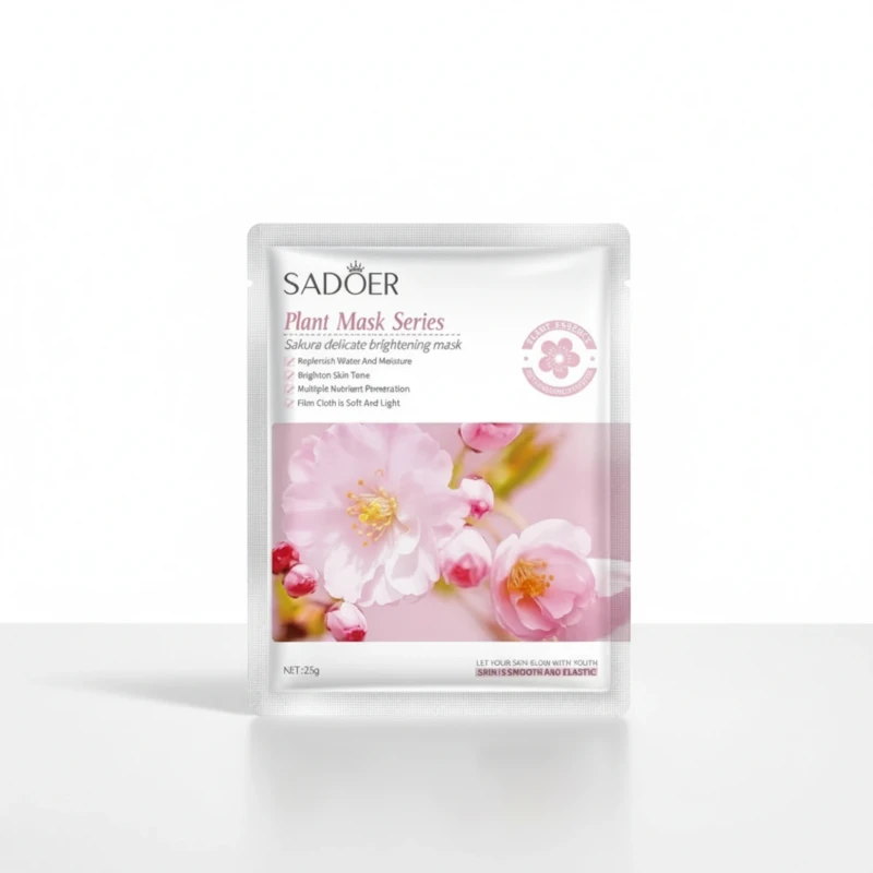 ماسك وجه SADOER ساكورا – عناية ورقية خفيفة