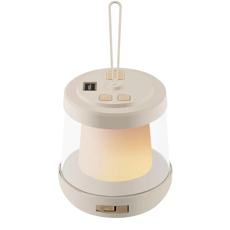 مصباح Green Lion Lumex مع شريط LED مدمج – بيج