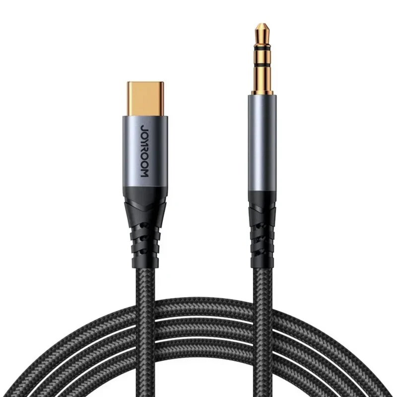 كابل صوت Joyroom SY-A07 – تايب سي إلى AUX بطول 1.2 متر