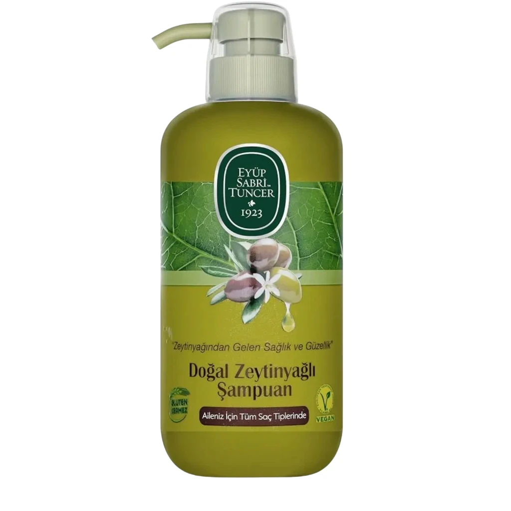 Natural olive oil shampoo