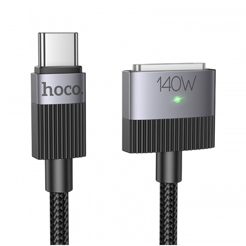 وصلة شحن HOCO U141 للماك بوك – تايب سي إلى MagSafe 3 بقدرة 140 واط