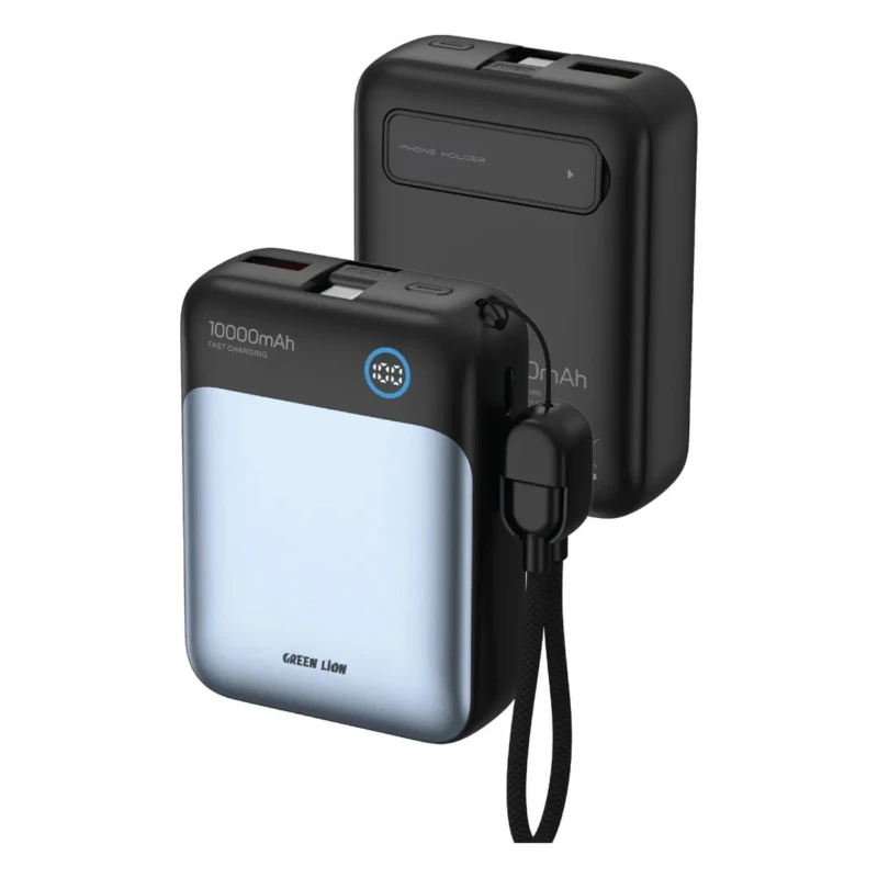 باور بنك Green Lion Lynk – سعة 10000 ووصلة USB-C قابلة للطي