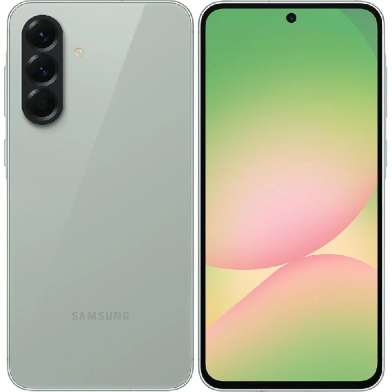 هاتف Samsung Galaxy A56 5G Dual SIM – رام 8GB وتخزين 256GB اخضر فاتح