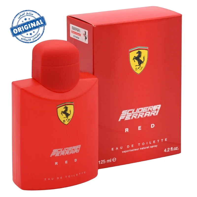 عطر Scuderia Ferrari Red أو دو تواليت سعة 125 مل