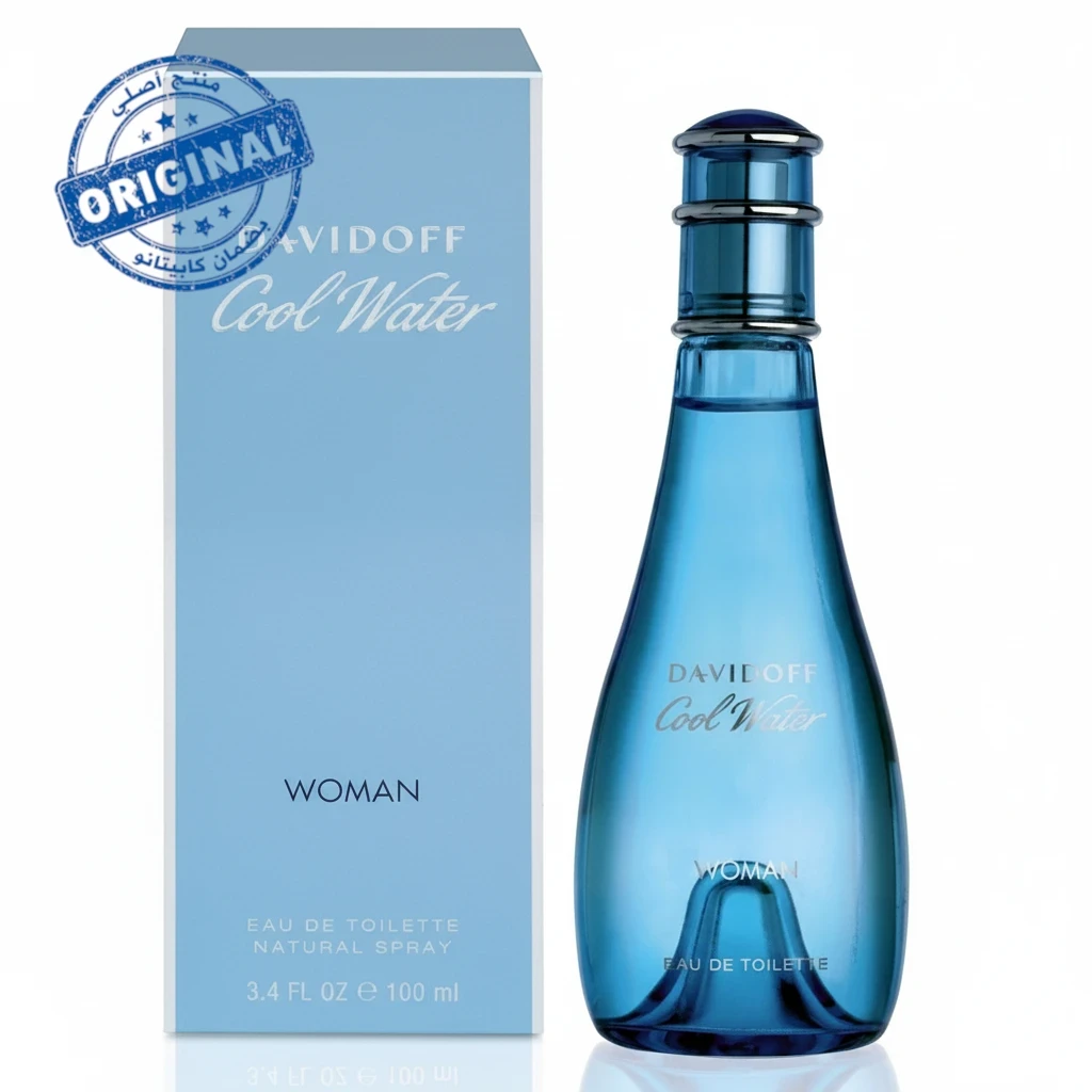 عطر Davidoff Cool Water أو دو تواليت سعة 100 مل