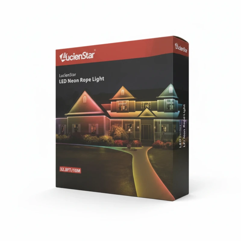 حبل إضاءة LED Neon من LucienStar – طول 10 أمتار