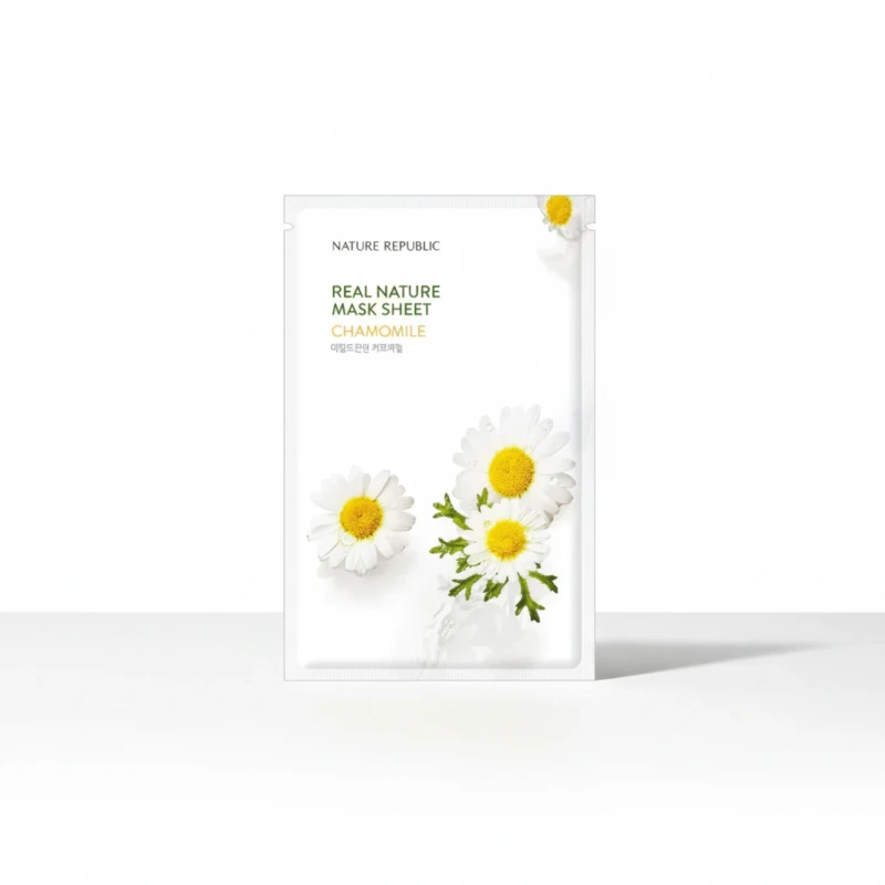 ماسك Nature Republic Real Nature بابونج – تهدئة وترطيب