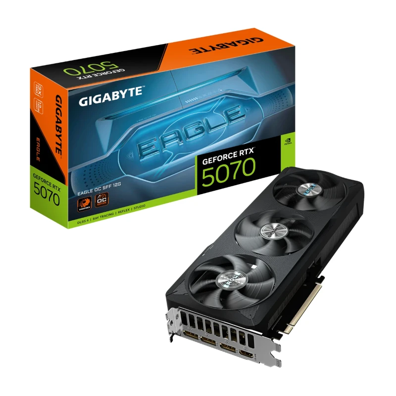 كرت شاشة GIGABYTE RTX 5070 EAGLE OC – ‏12GB GDDR7