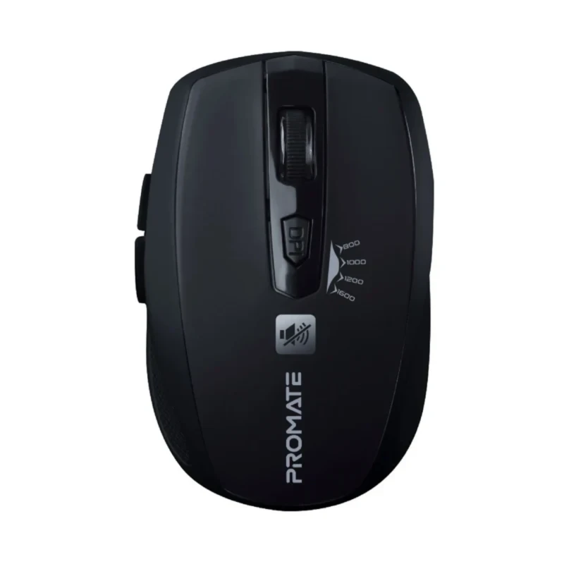 ماوس لاسلكي Promate Breeze – نقر هادئ ودقة قابلة للضبط