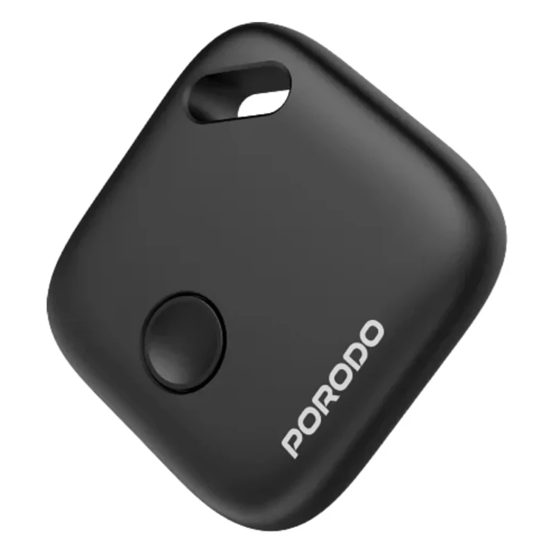 جهاز تتبع أغراض Porodo Findora – يدعم Apple Find My اسود