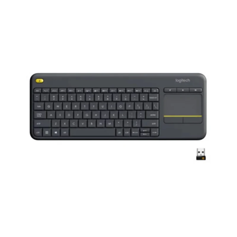 كيبورد Logitech K400 Plus – لاسلكي مع لوحة لمس