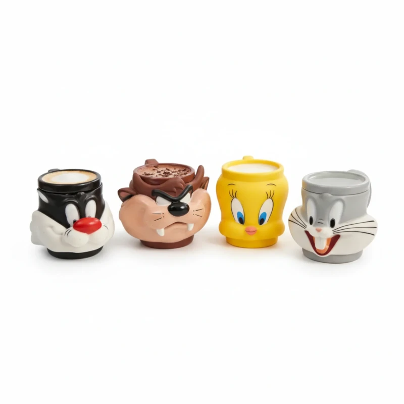 كوب أطفال Looney Tunes ثلاثي الأبعاد – تصاميم كرتونية