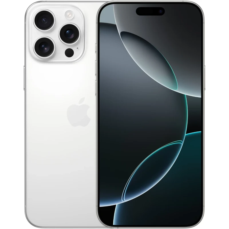 هاتف iPhone 16 Pro Max – إصدار 1SIM + eSIM بسعة 256GB ابيض