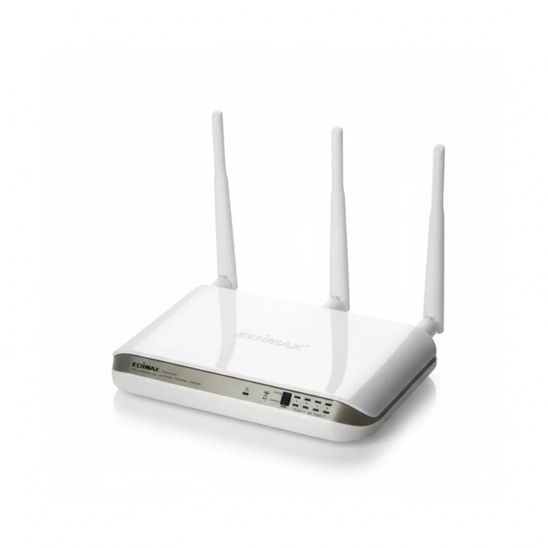 راوتر لاسلكي Edimax بسرعة 300Mbps – ثلاث هوائيات وMIMO