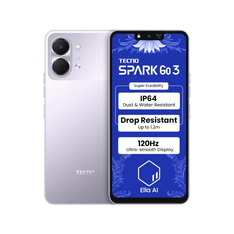 Tecno Spark Go 3 r4-64G-purple