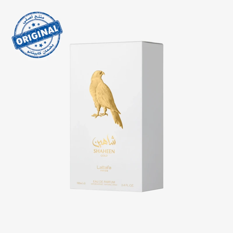 عطر Lattafa Pride Shaheen Gold أو دو بارفوم سعة 100 مل