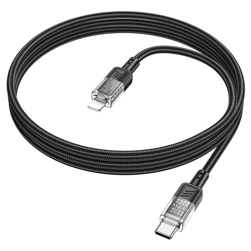 كابل شحن HOCO U129 Spirit Type-C إلى Lightning – قدرة 27W