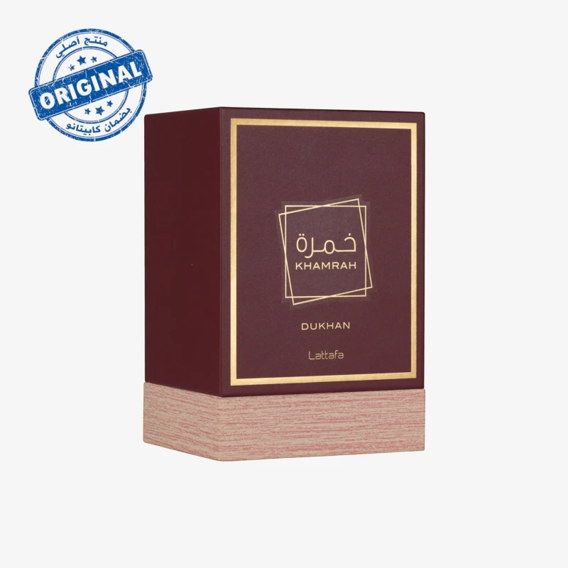 عطر Lattafa Khamrah Dukhan أو دو بارفوم سعة 100 مل