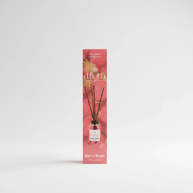 معطر جو أعواد d-flora بسعة 110 مل بروائح فاكهية