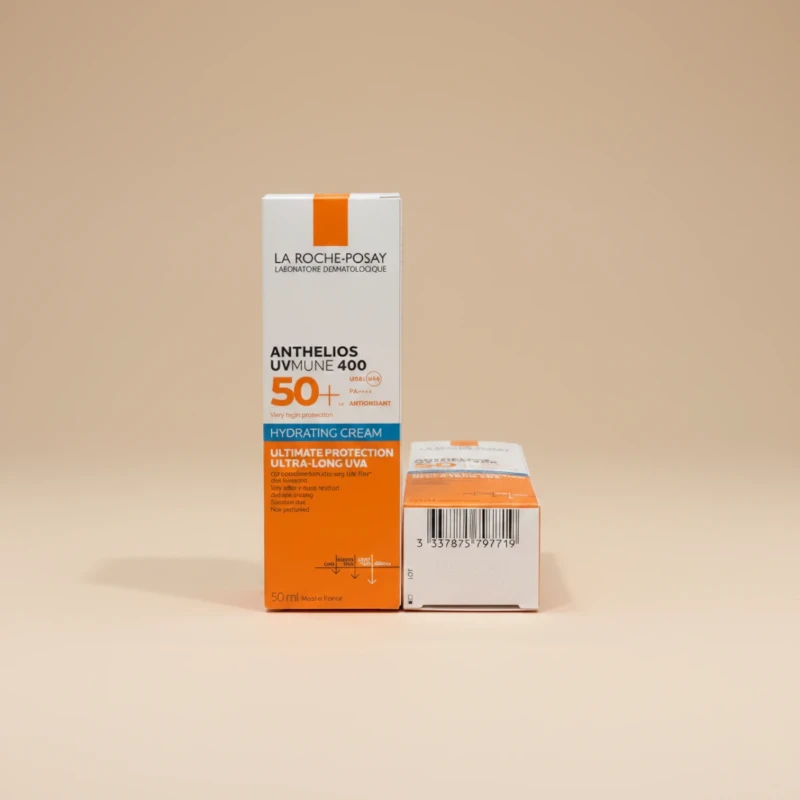 واقي شمس Anthelios UVMune 400 Hydrating Cream SPF50+ من لاروش بوزيه - 50 مل